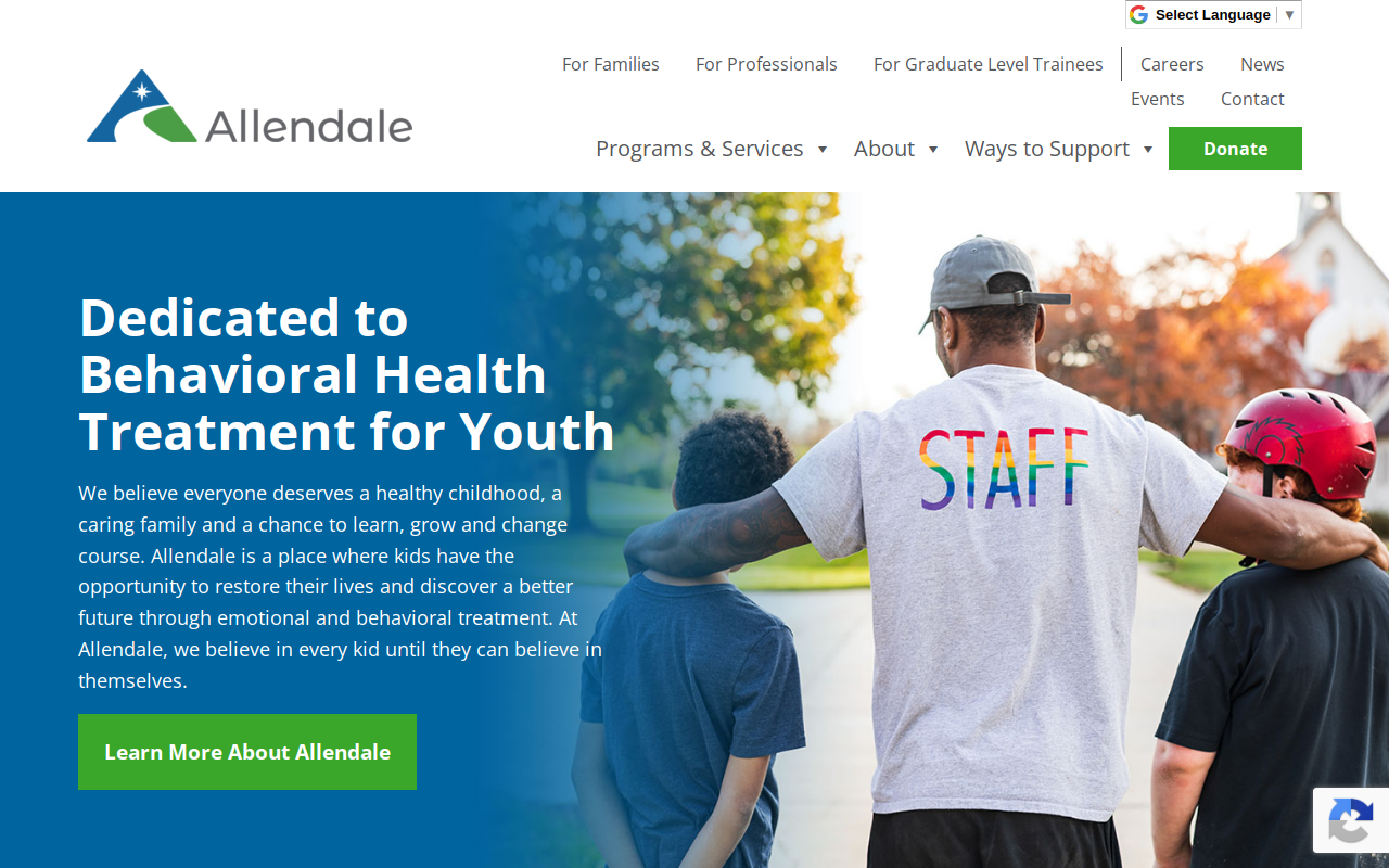 Allendale's Hidden Treasures website preview