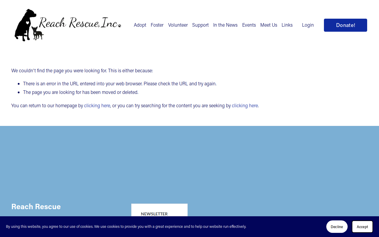 Whiskers & Wags Upscale Resale Shop website preview