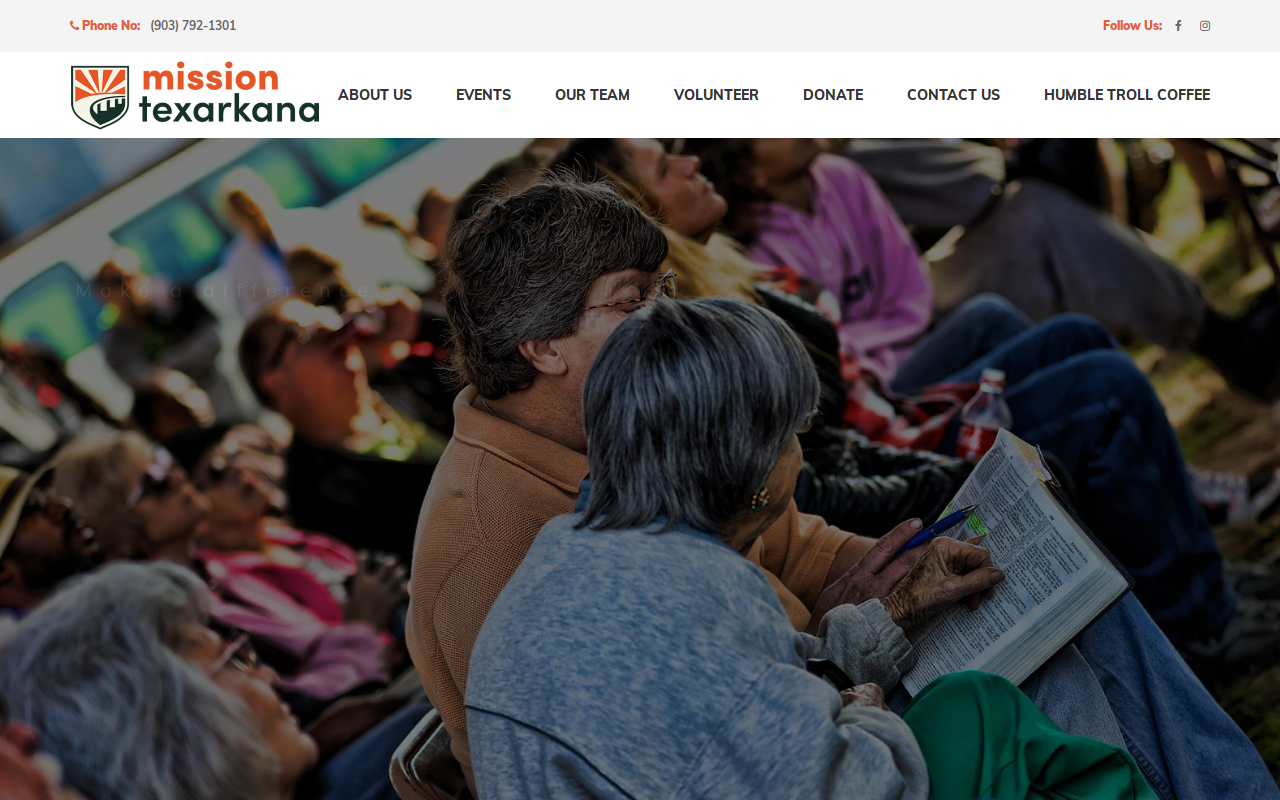 Friendship Center Thrift Store website preview