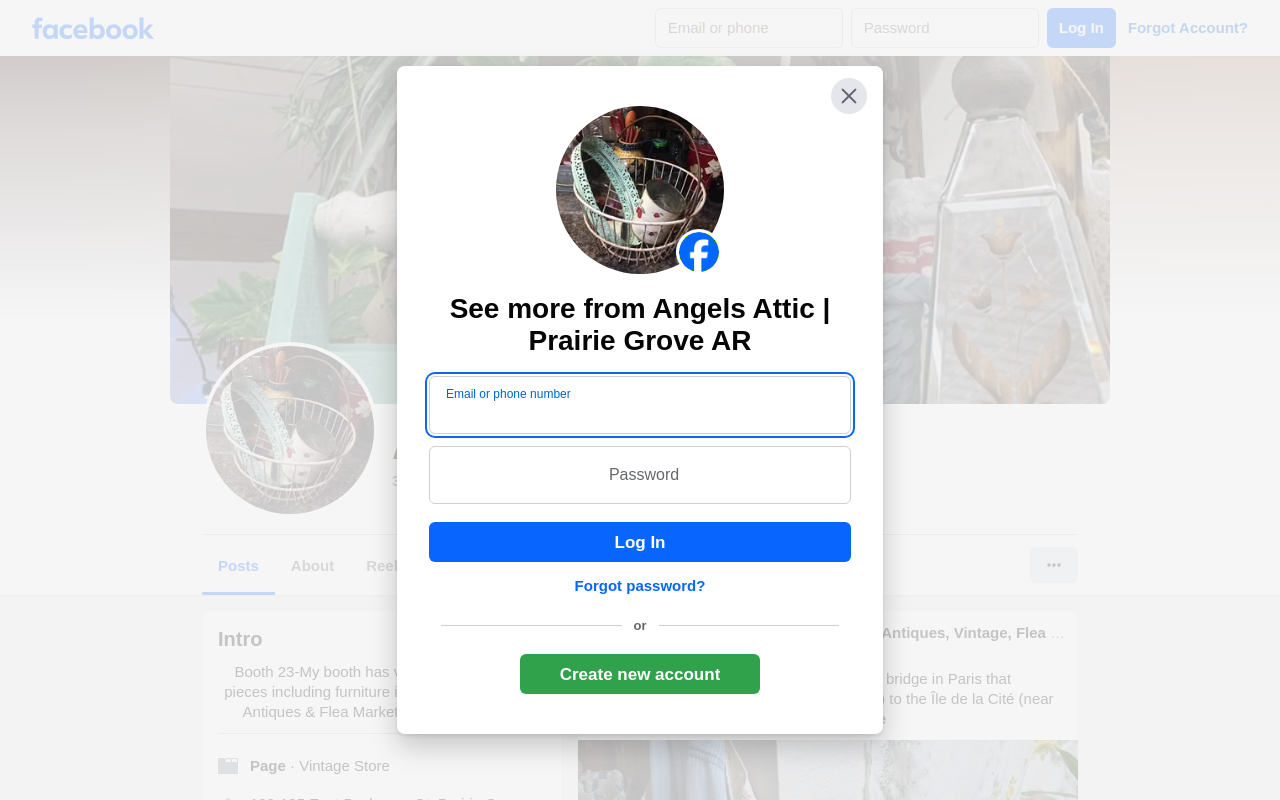 Angels Attic website preview