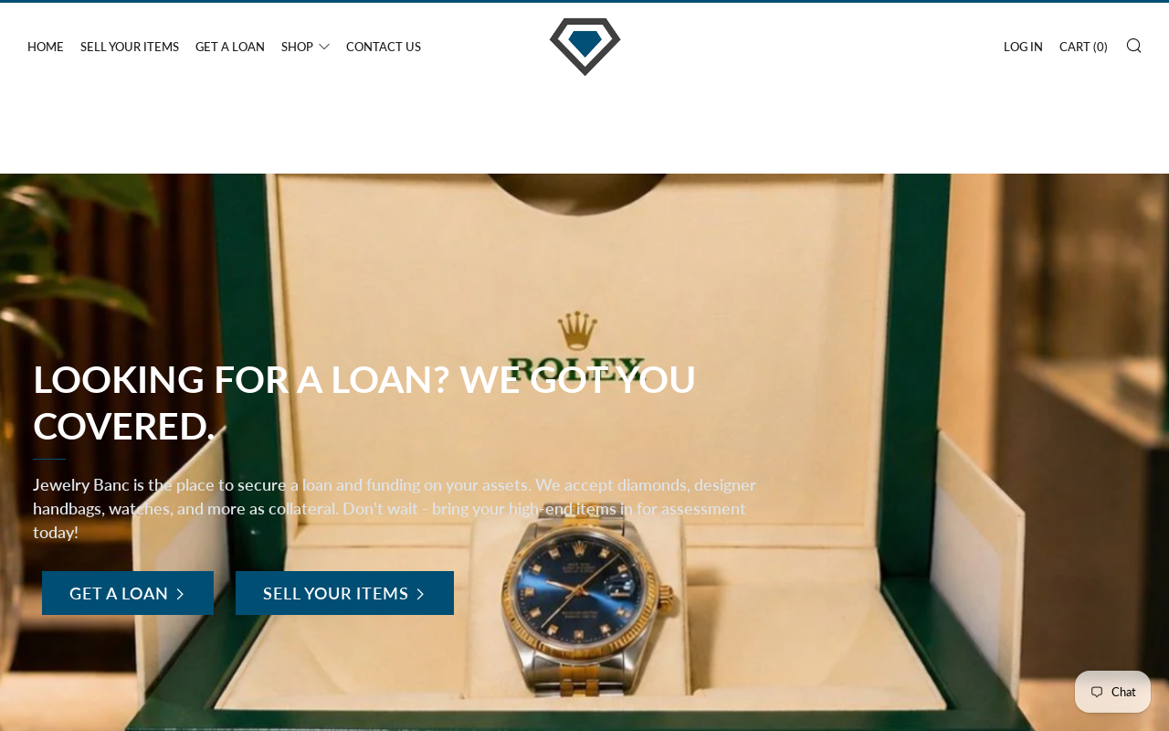 Jewelry Banc website preview