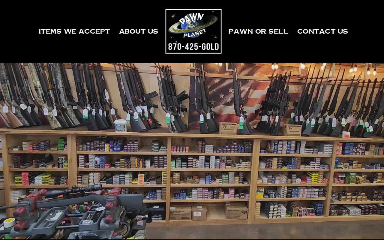 Pawn Planet website preview