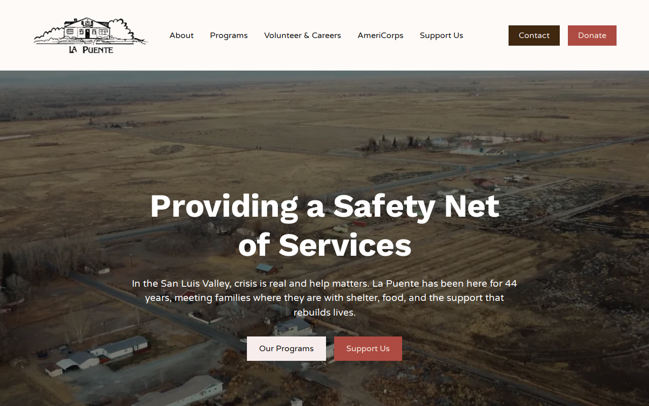 La Puente Inc website preview