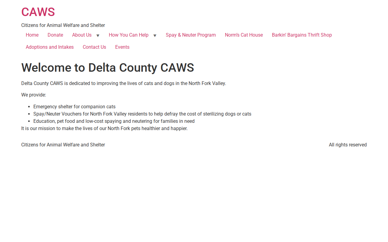 Barkin' Bargains website preview