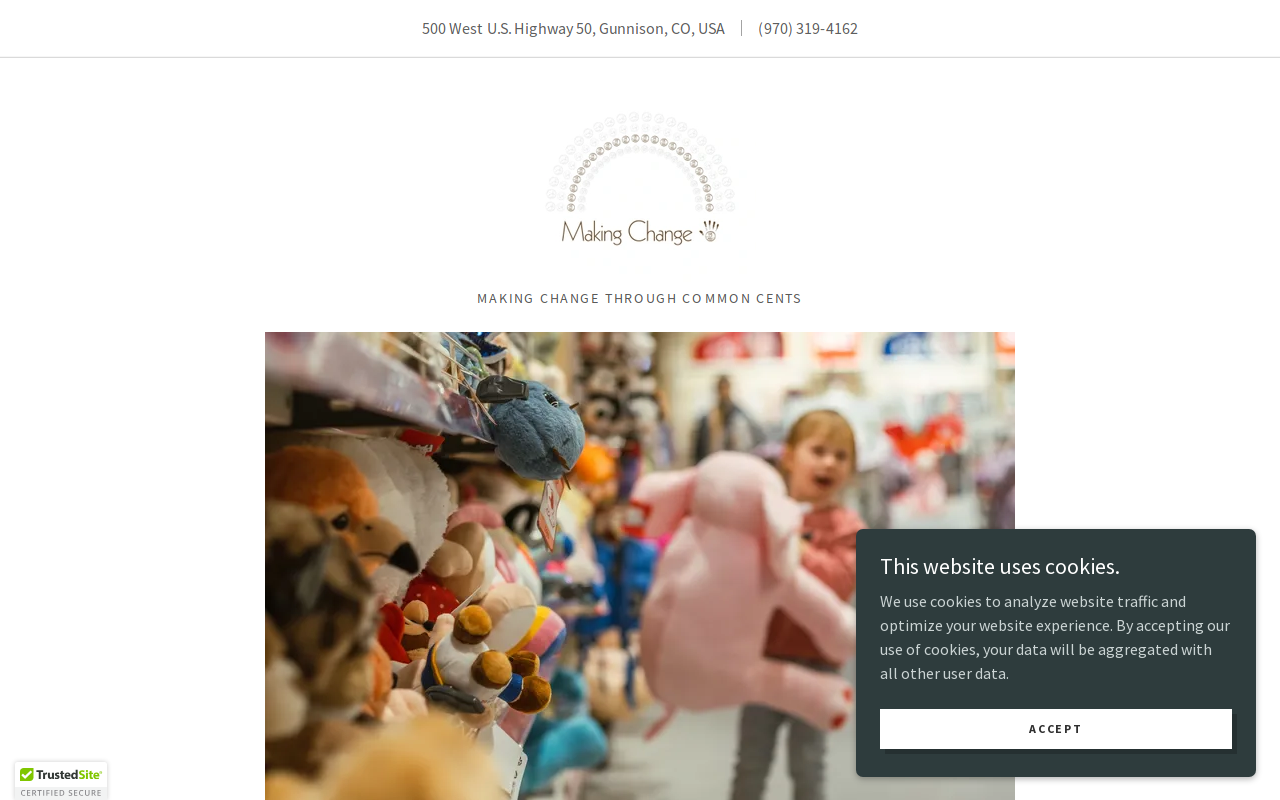 Making Change website preview