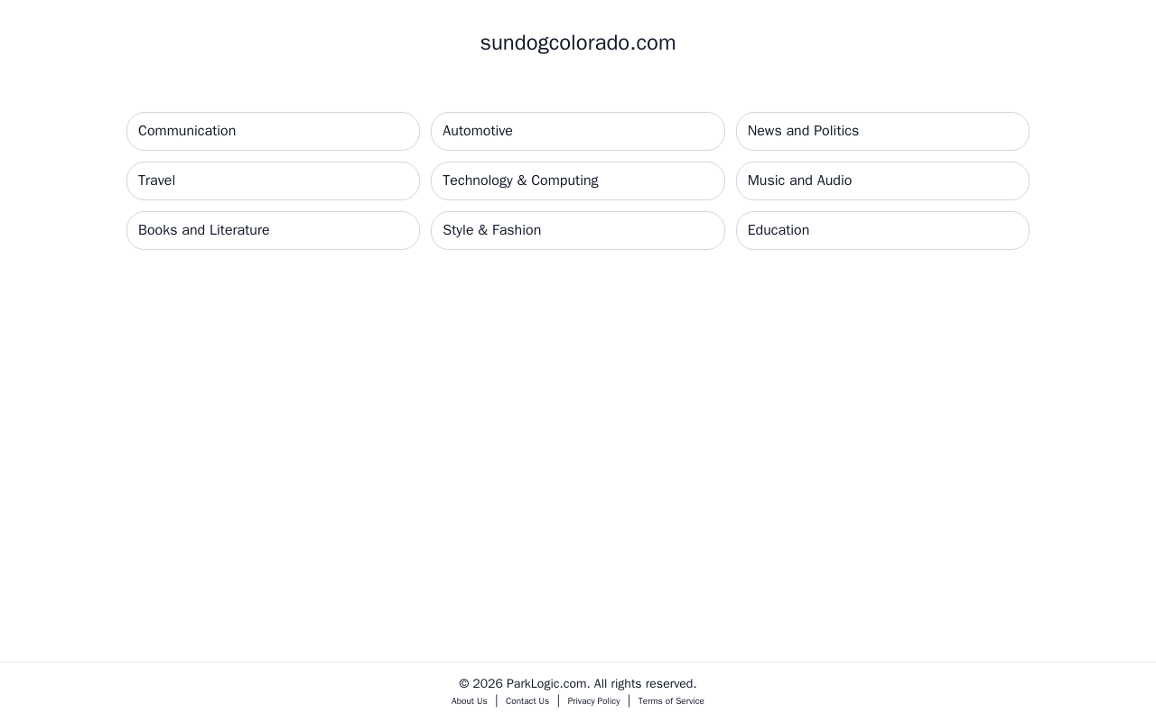 Sundog Colorado website preview
