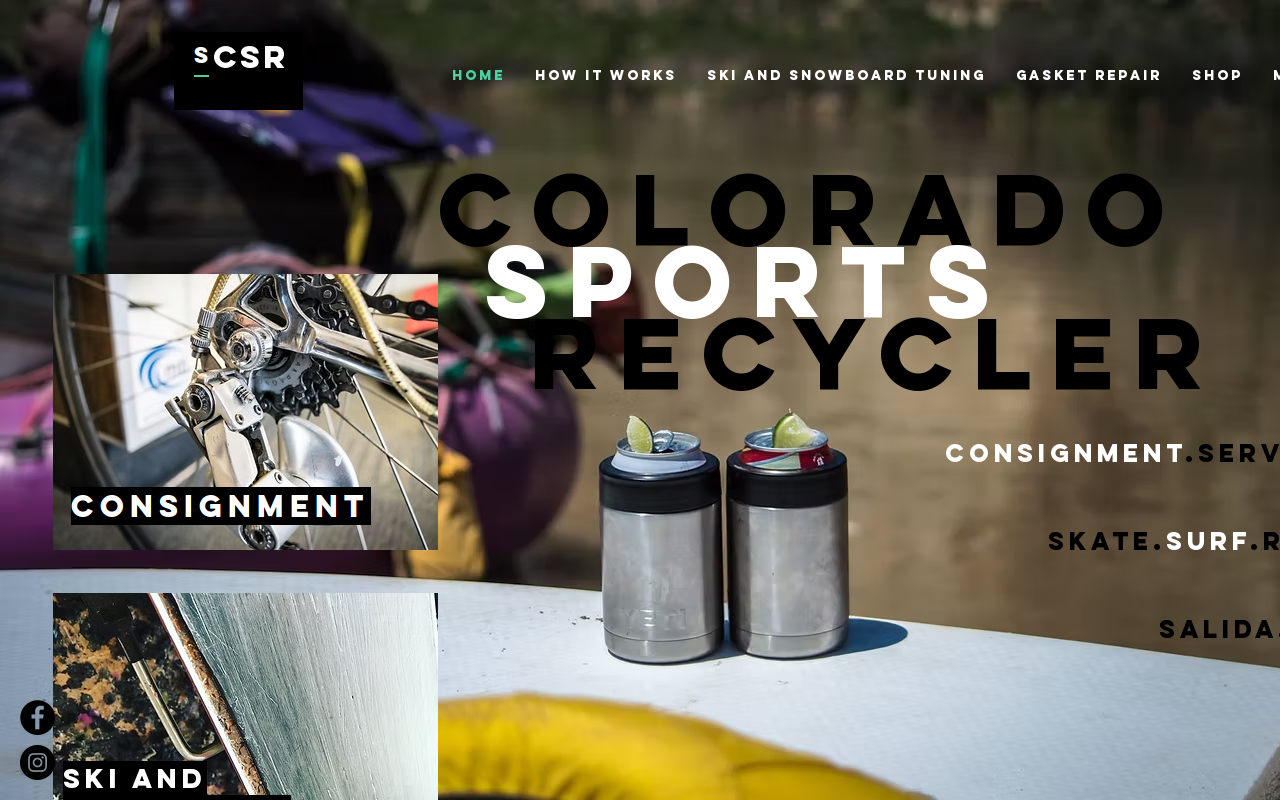 Colorado Sports Recycler website preview