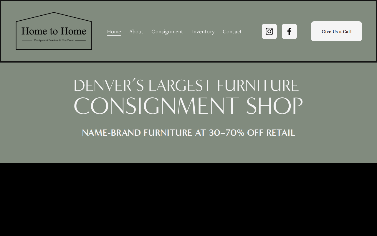 Home To Home website preview