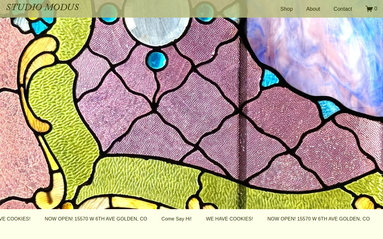 Studio Modus website preview