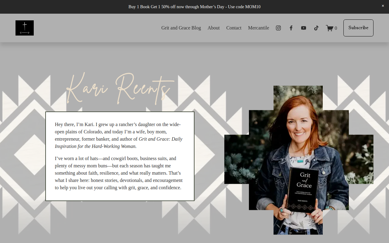 Ranchers Daughter website preview