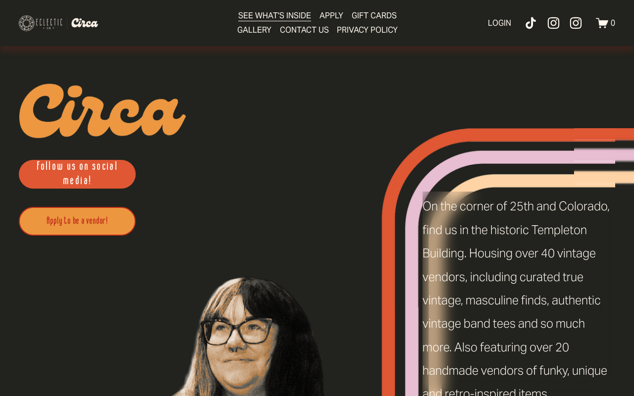 Circa Vintage website preview