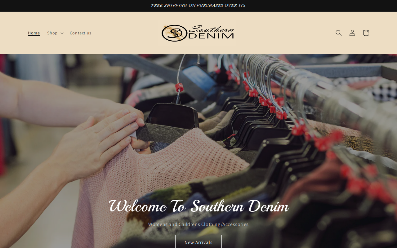 Kadillac Jane's Consignment website preview