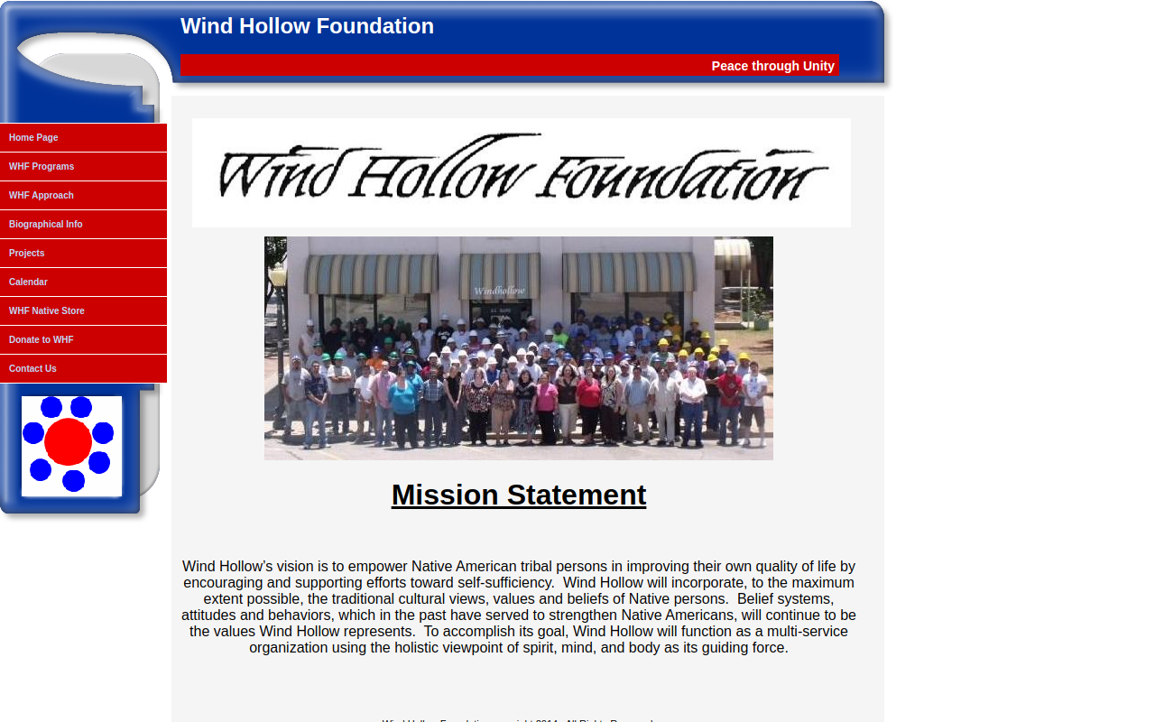 Wind Hollow Thrift Store website preview