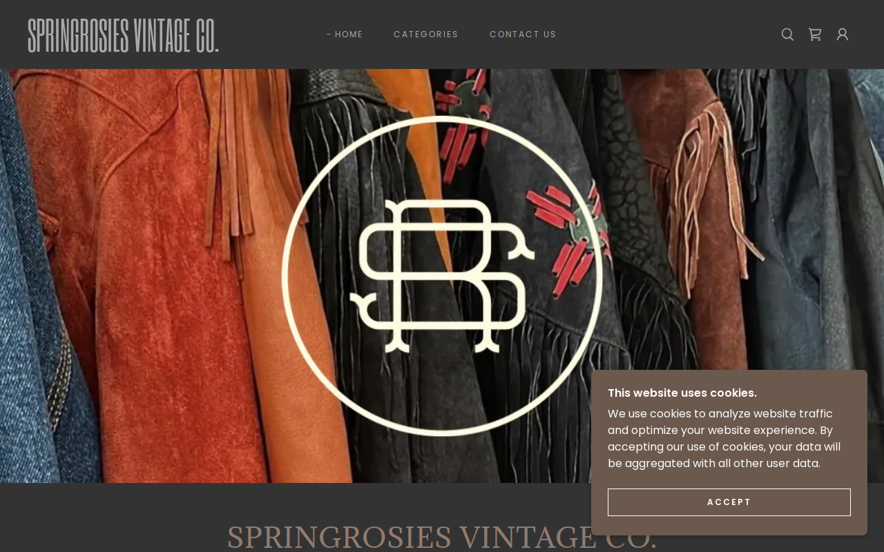 Springrosies Closet website preview