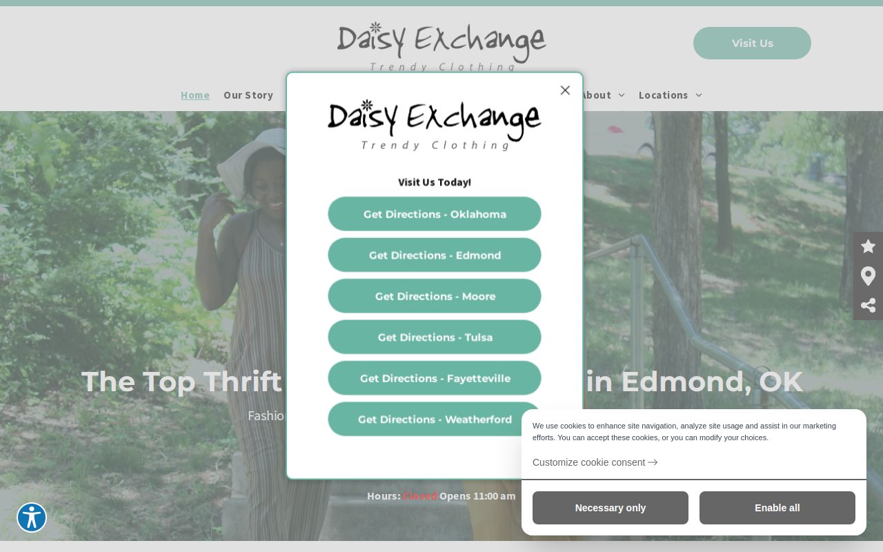 Daisy Exchange website preview