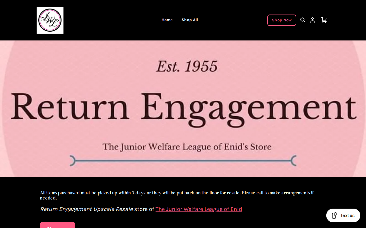 Return Engagement website preview
