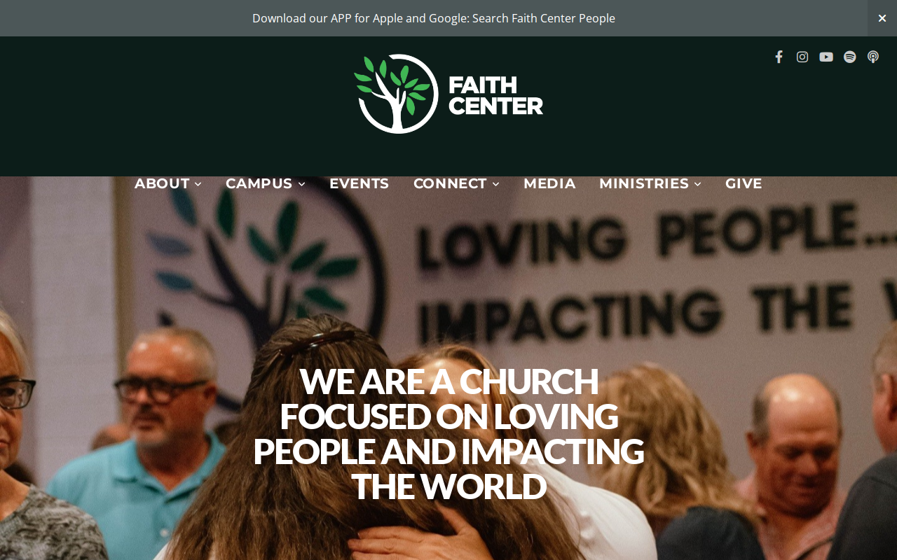 Provision Thrift website preview
