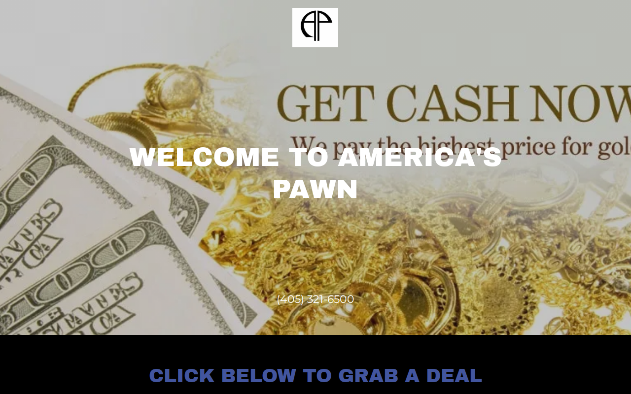 America's Pawn website preview