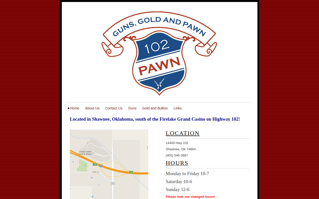102 Pawn website preview