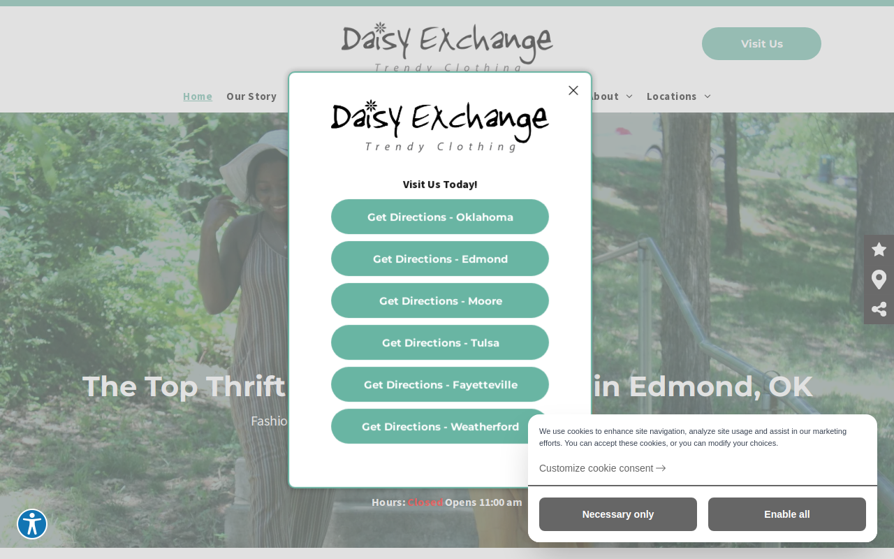 Daisy Exchange Edmond website preview