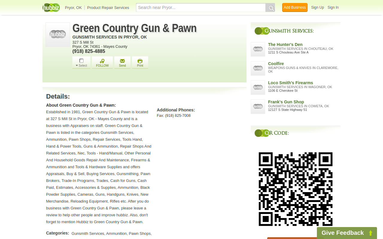 Route 66 Gun & Pawn website preview
