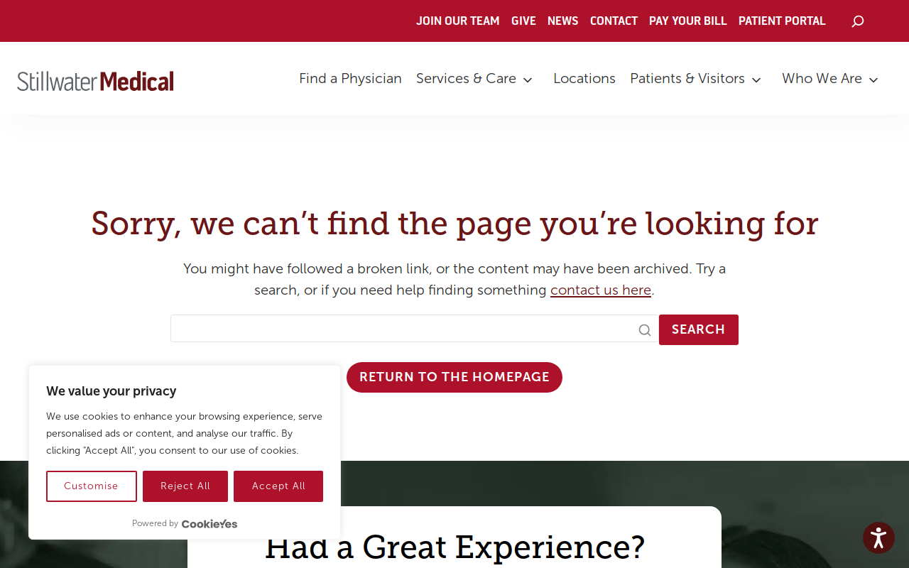 Karman Legacy Hospice website preview