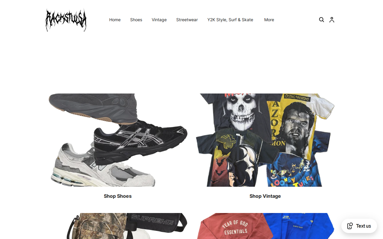 The Racks Tulsa website preview
