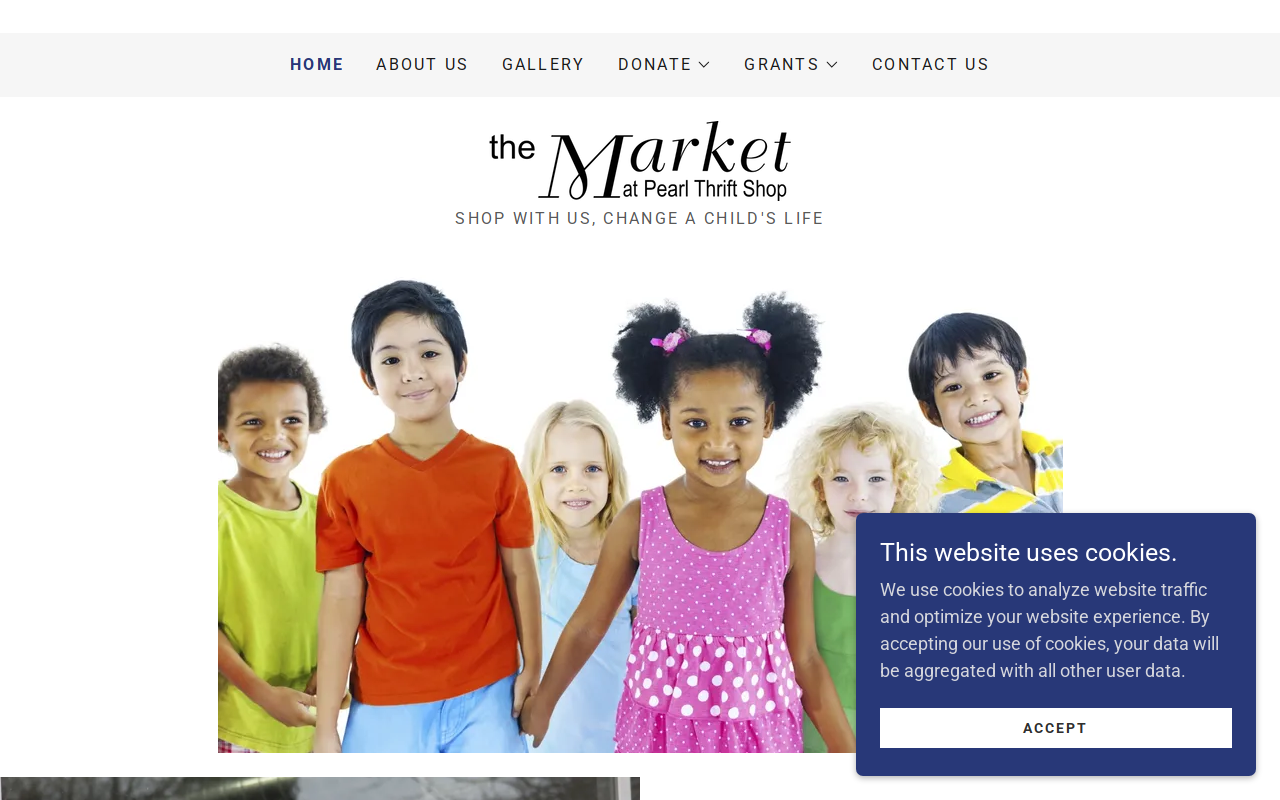 Children's Medical Charities website preview