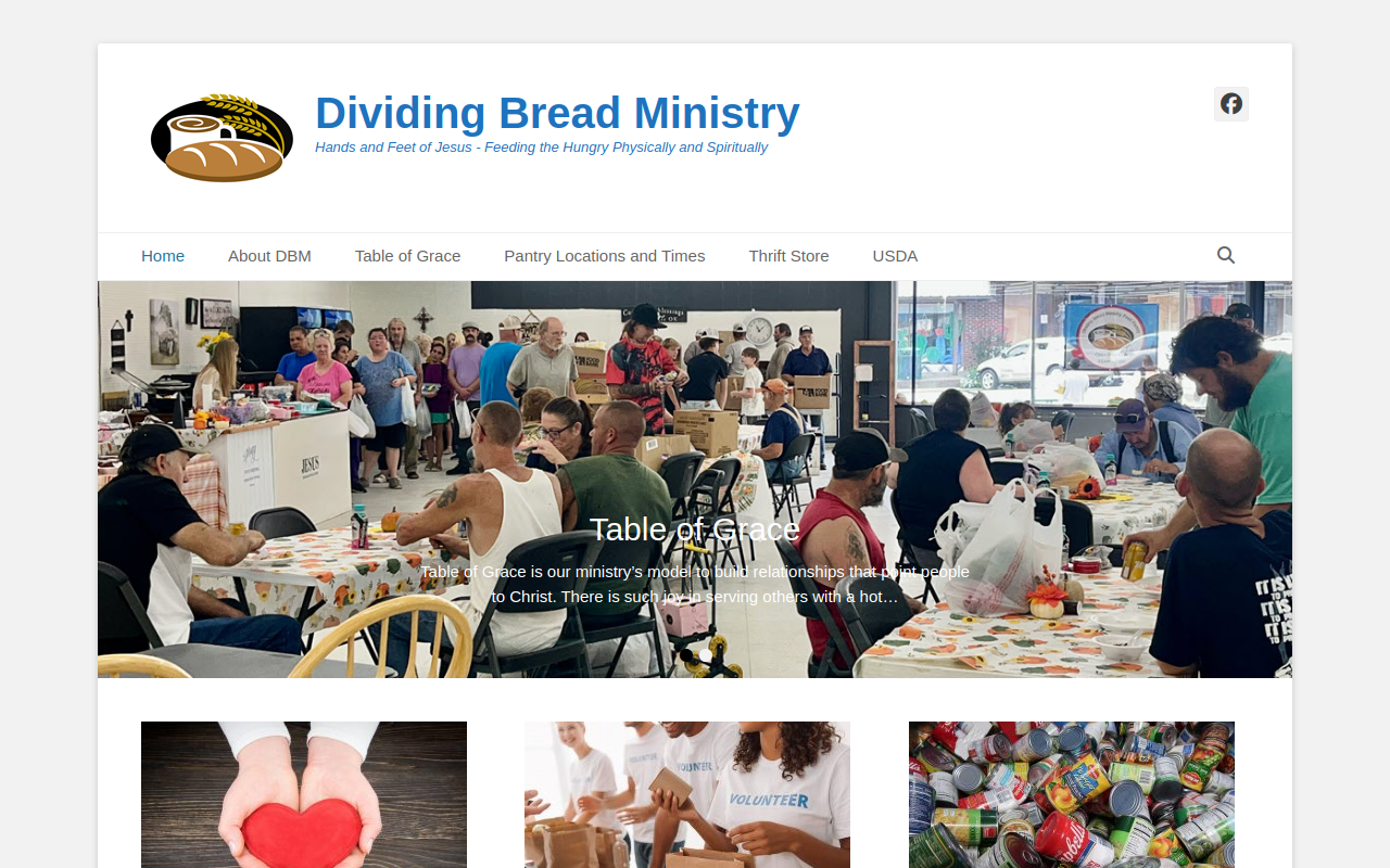 DBM website preview