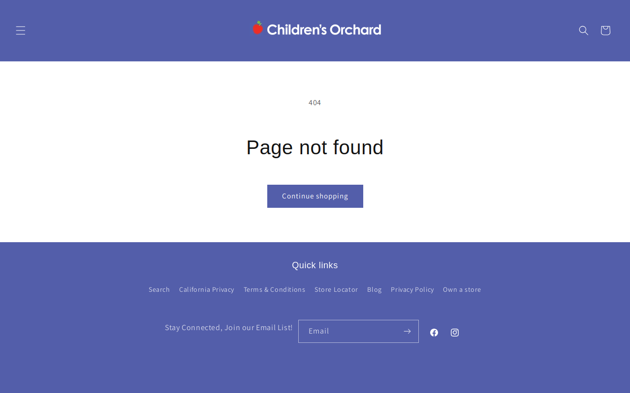 Children's Orchard McAllen website preview