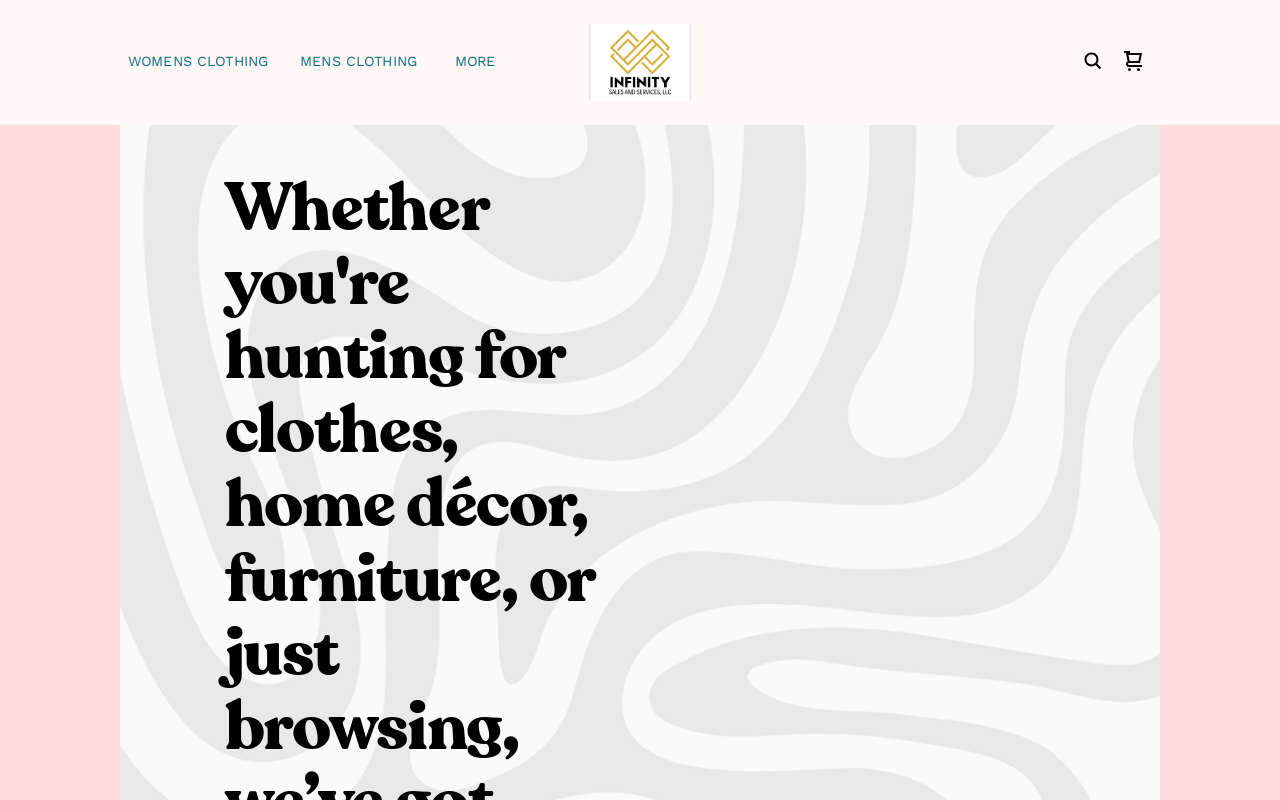 Infinity Sales & Services LLC website preview