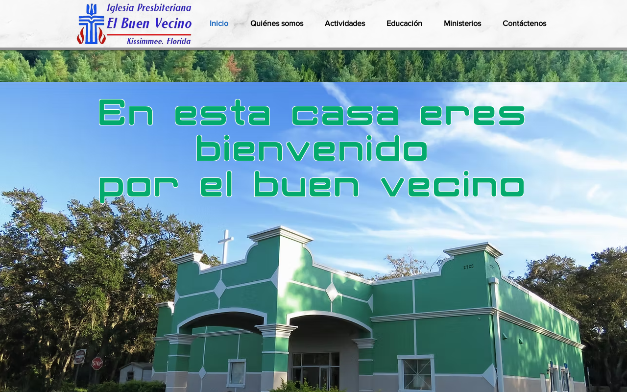 El Buen Vecino website preview