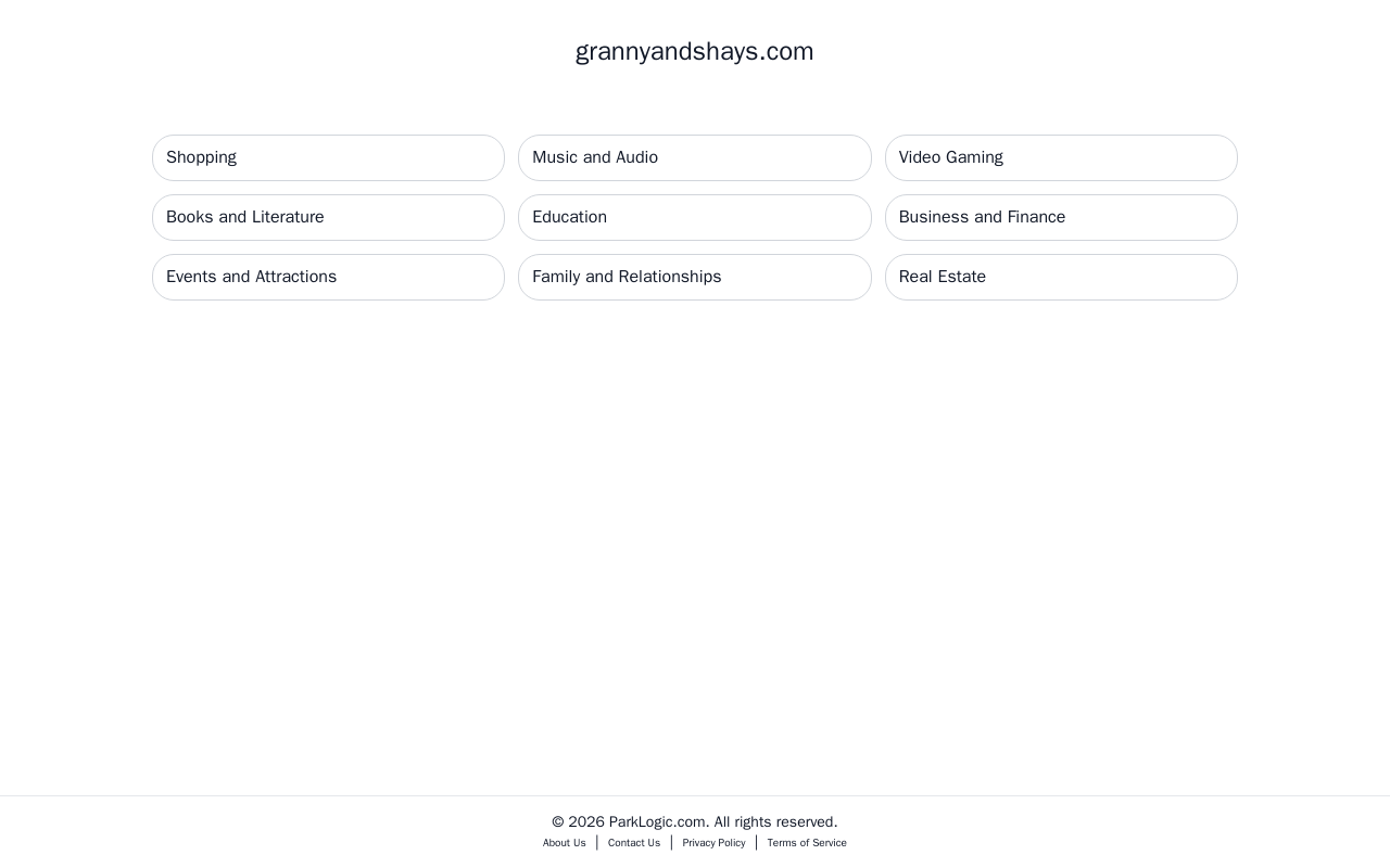 Granny & Shays Great Finds website preview