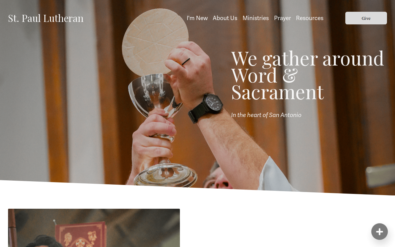 St. Paul Thrift Store website preview