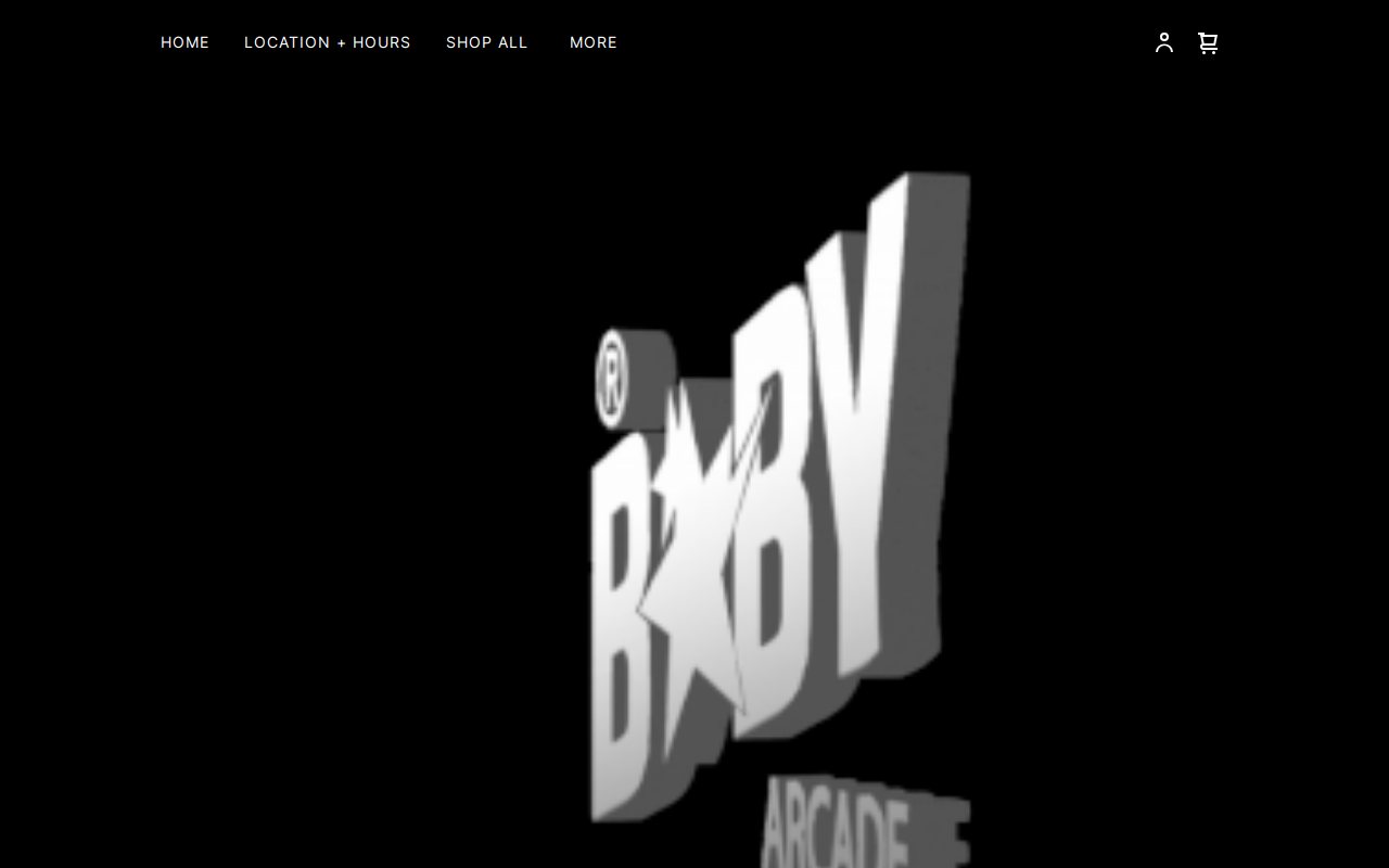 Baby Arcade San Antonio website preview