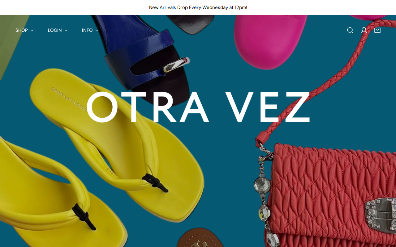 Otra Vez Couture Consignment website preview