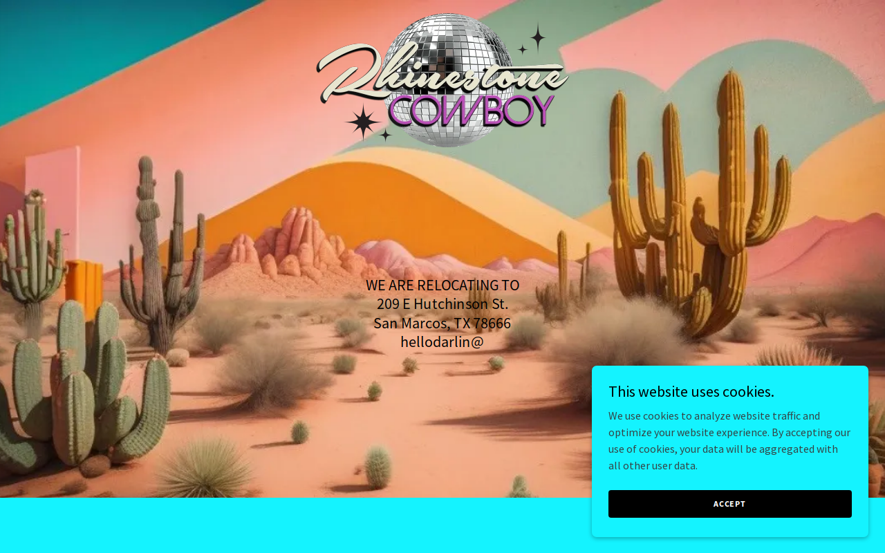 Rhinestone Cowboy website preview