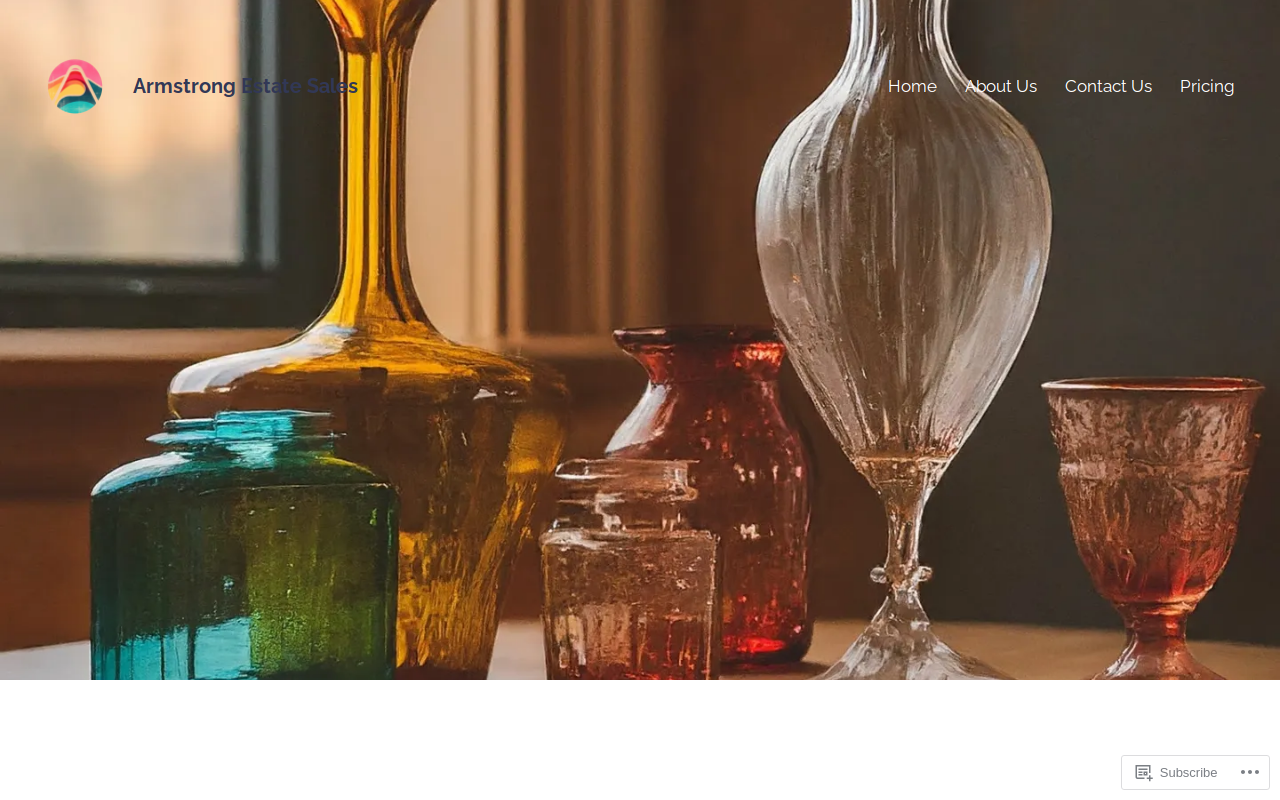 Armstrong’s House of Vintage website preview