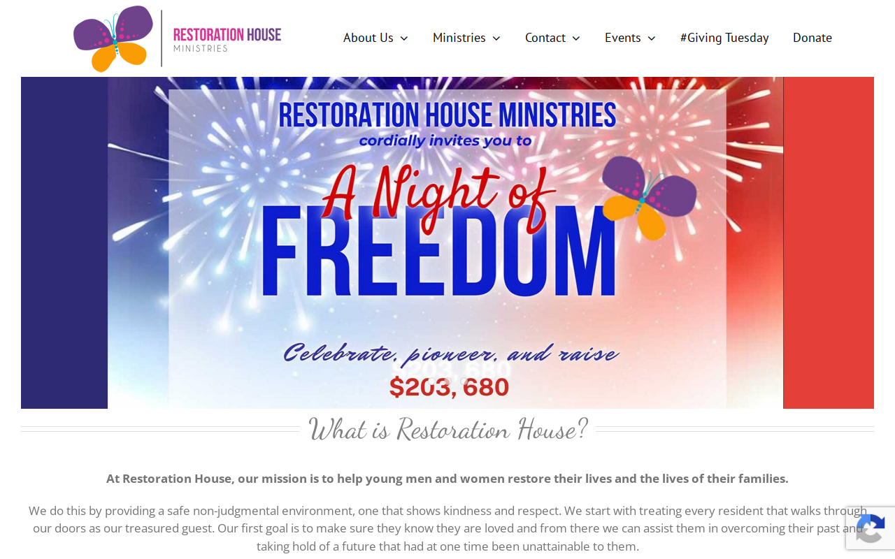 Restoration House Ministries Gleanings Resale Shop website preview
