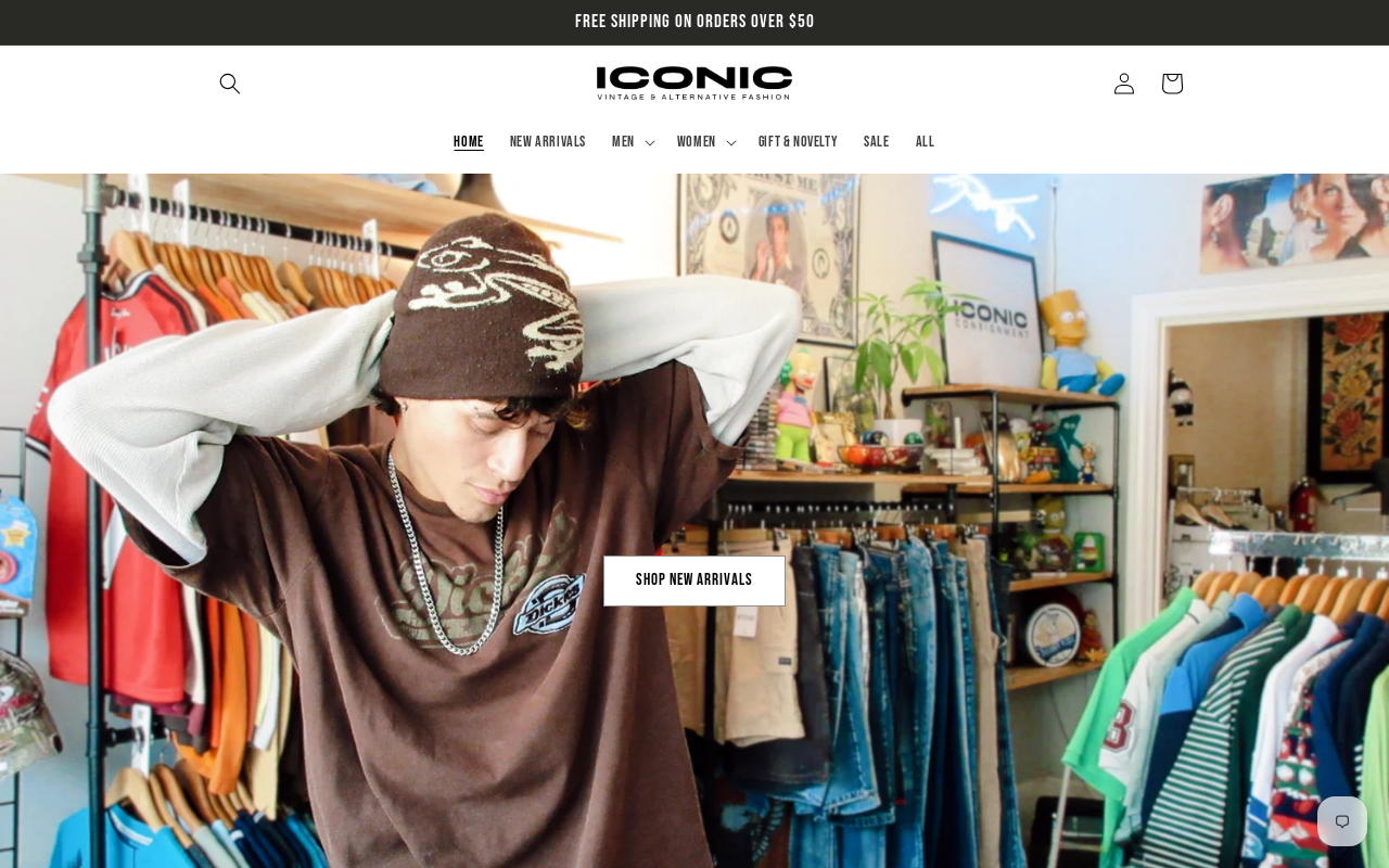 Iconic Consignment website preview