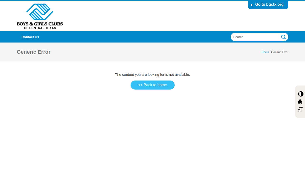 Boys & Girls Club ReSale Shop website preview