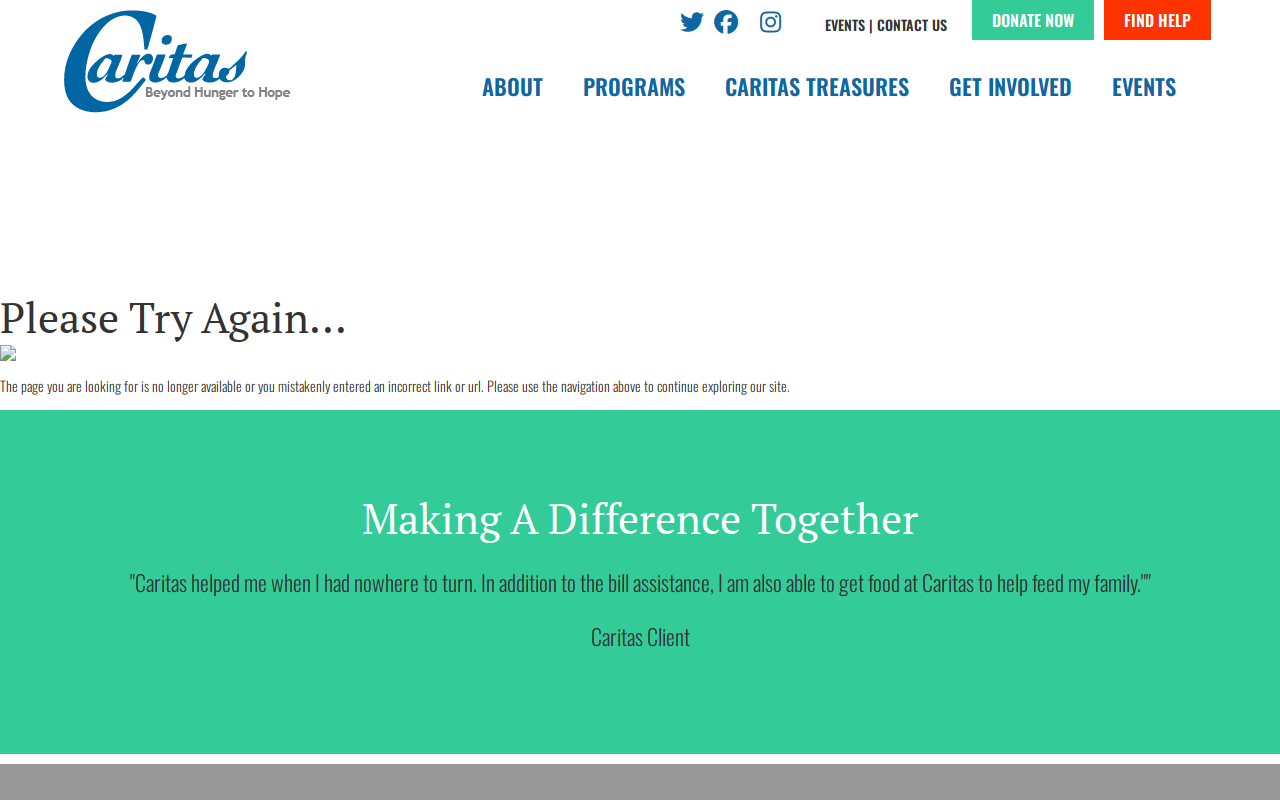 West Thrift Shop website preview