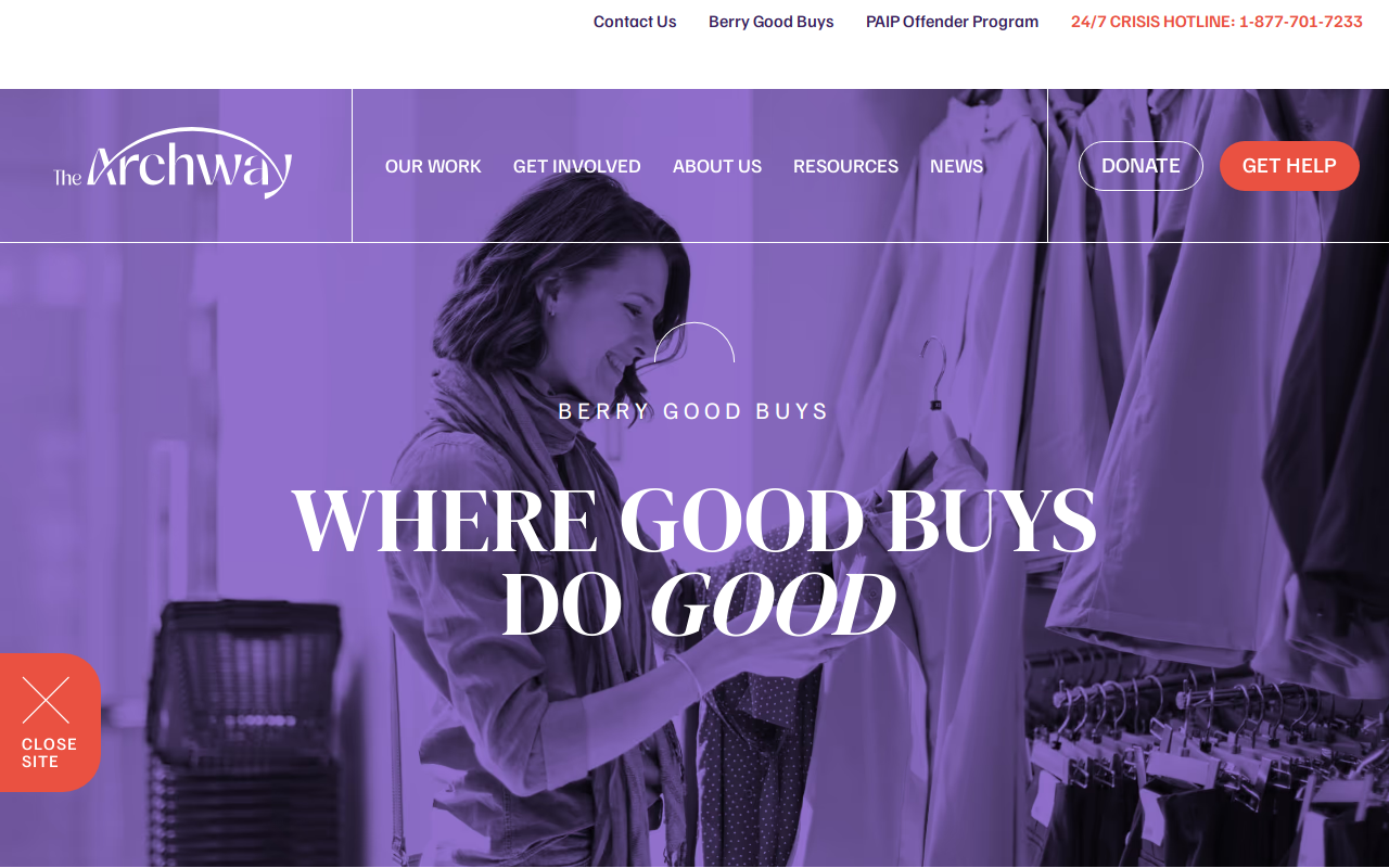 Berry Good Buys website preview