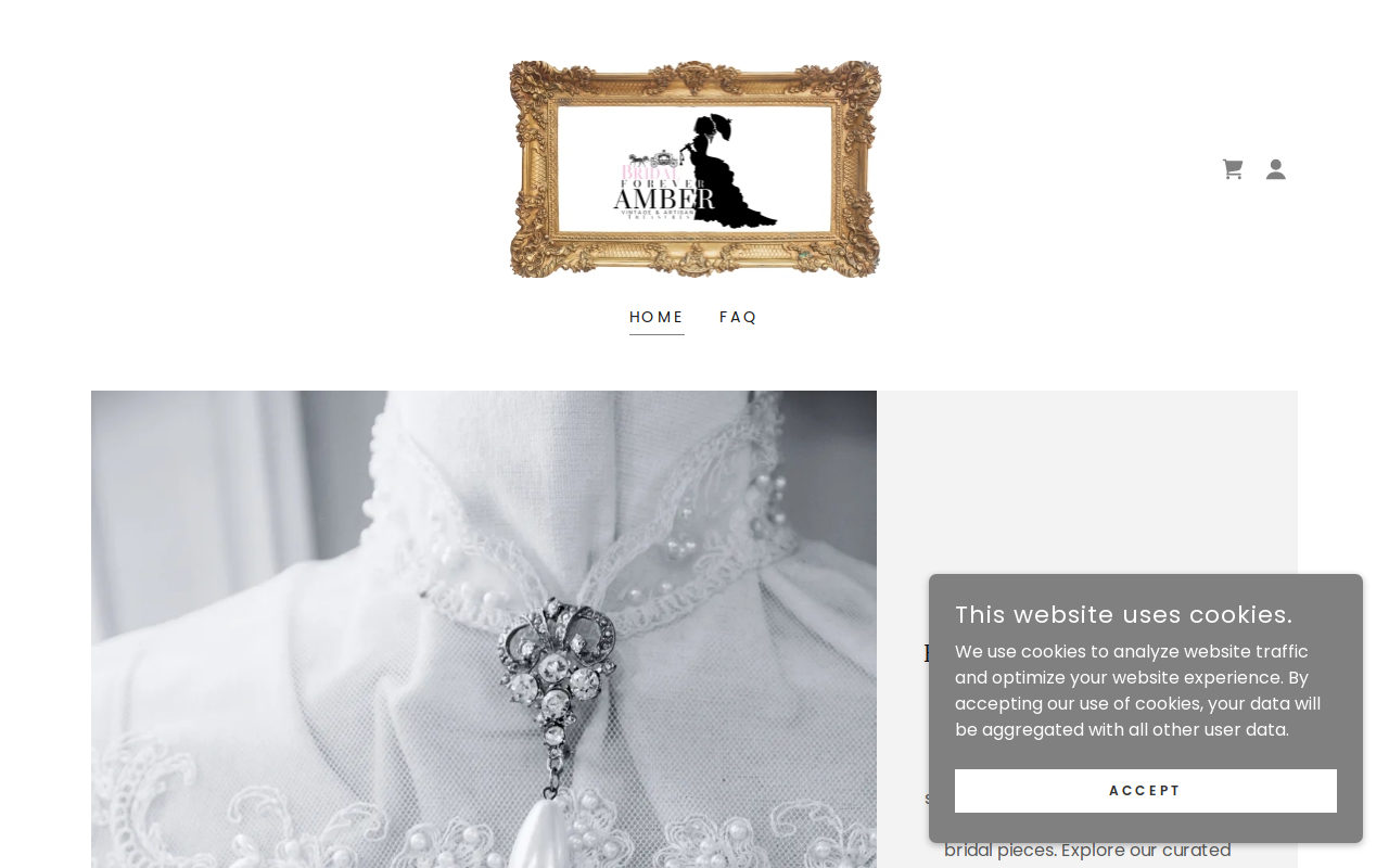 Forever Amber Vintage website preview