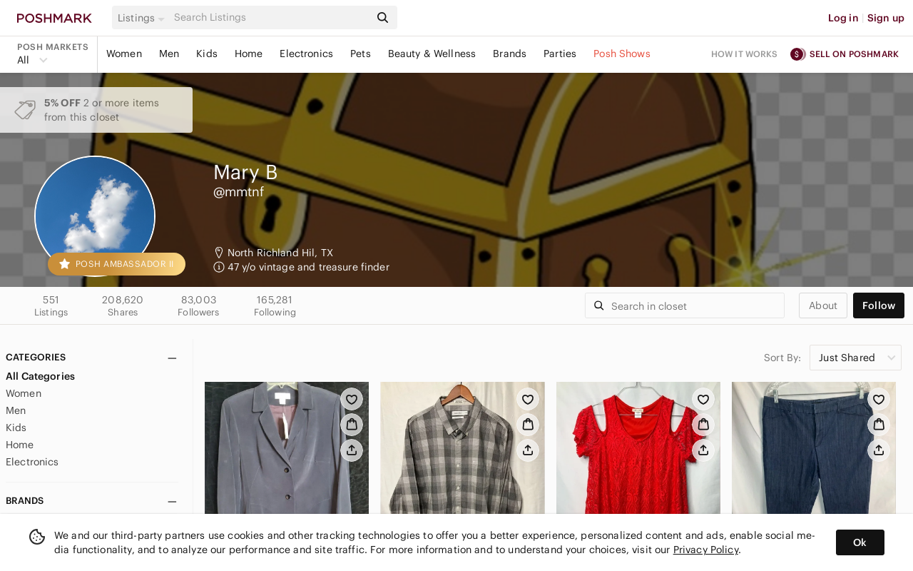 M&M Treasures & Finds website preview
