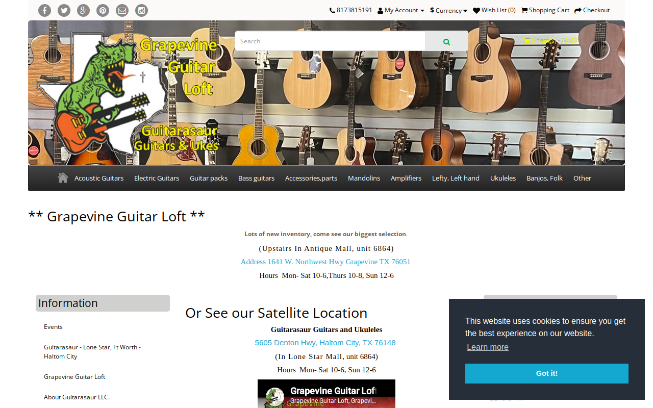 Antique Mkt Vinyl Records website preview