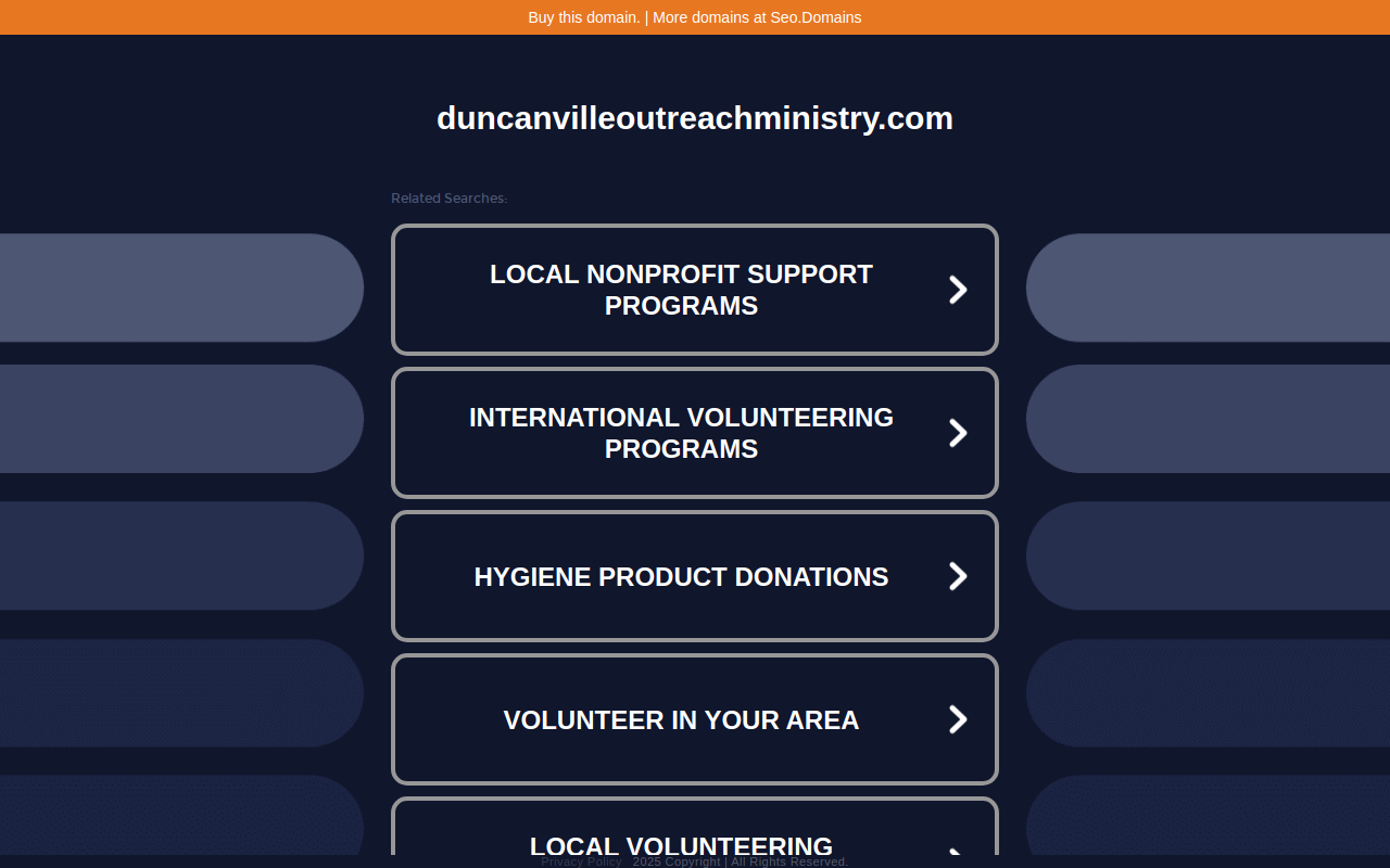 Thrifty Station website preview