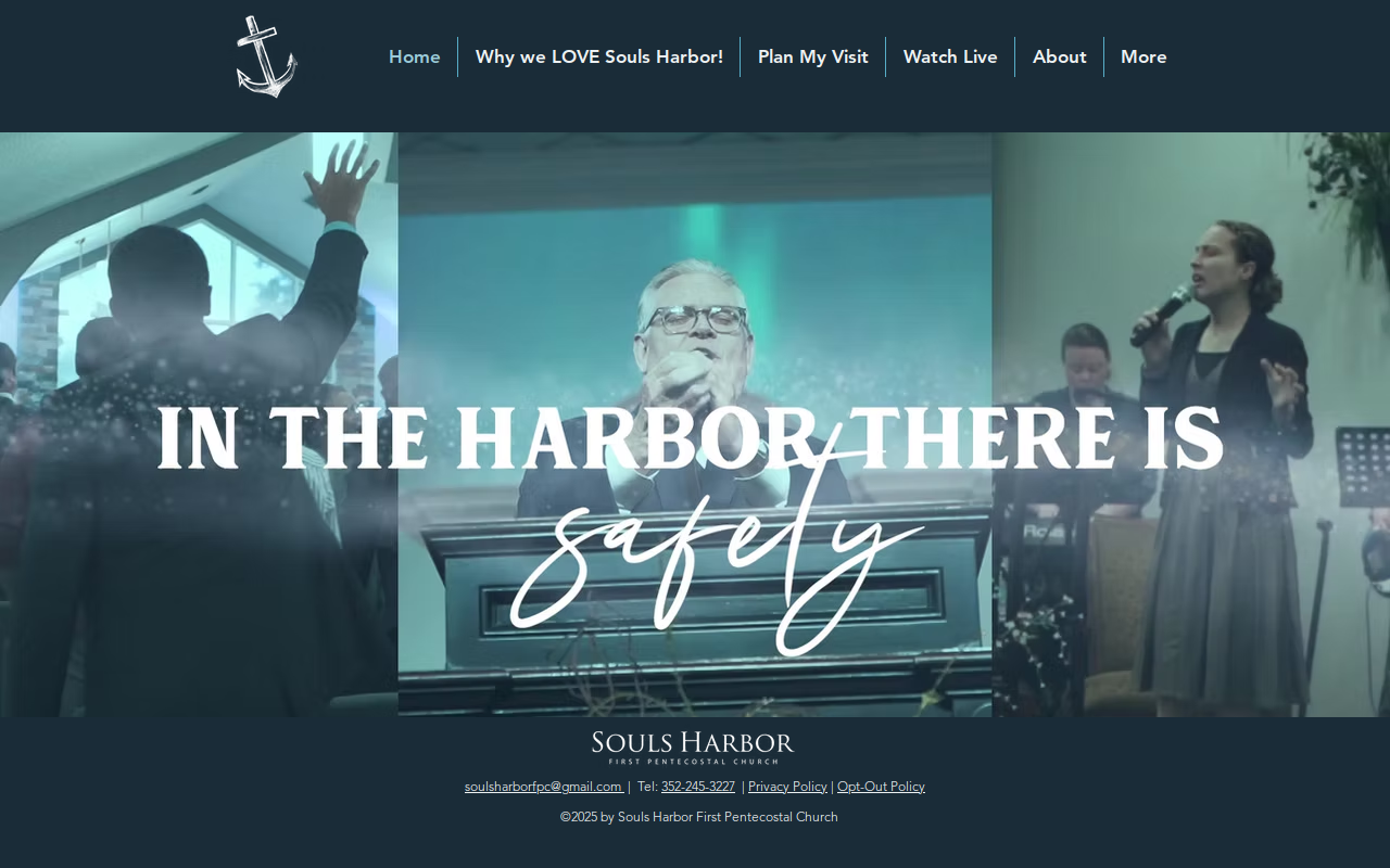 Souls Harbor Thrift Store website preview