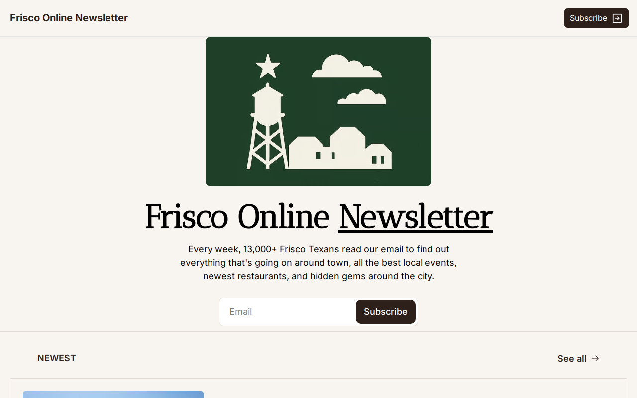 Frisco Jewelry & Loan website preview