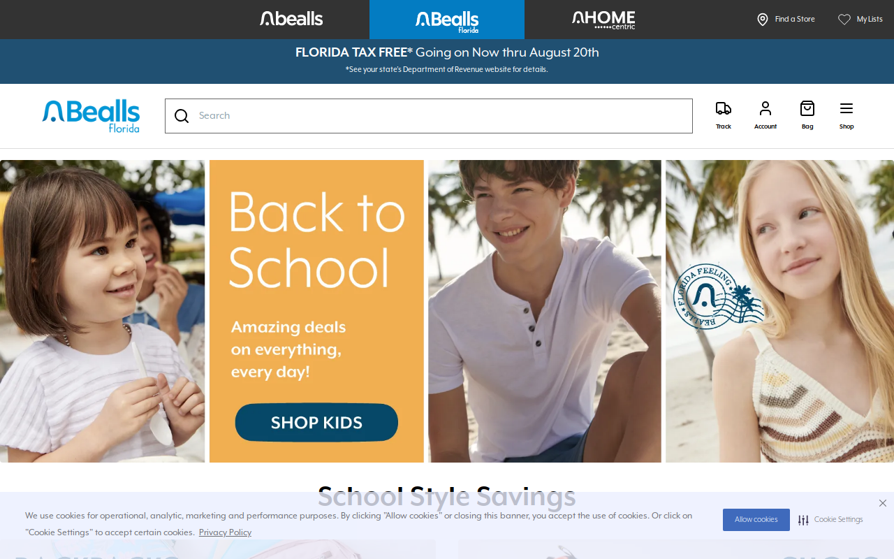 Plaza Thrift Store website preview